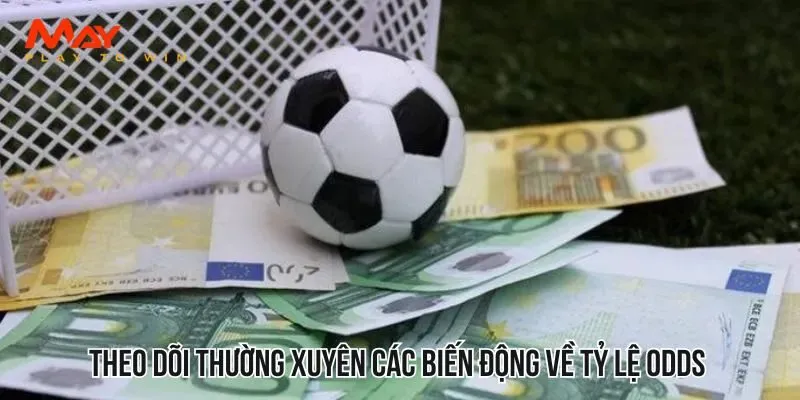 Theo dõi thường xuyên các biến động về tỷ lệ odds 